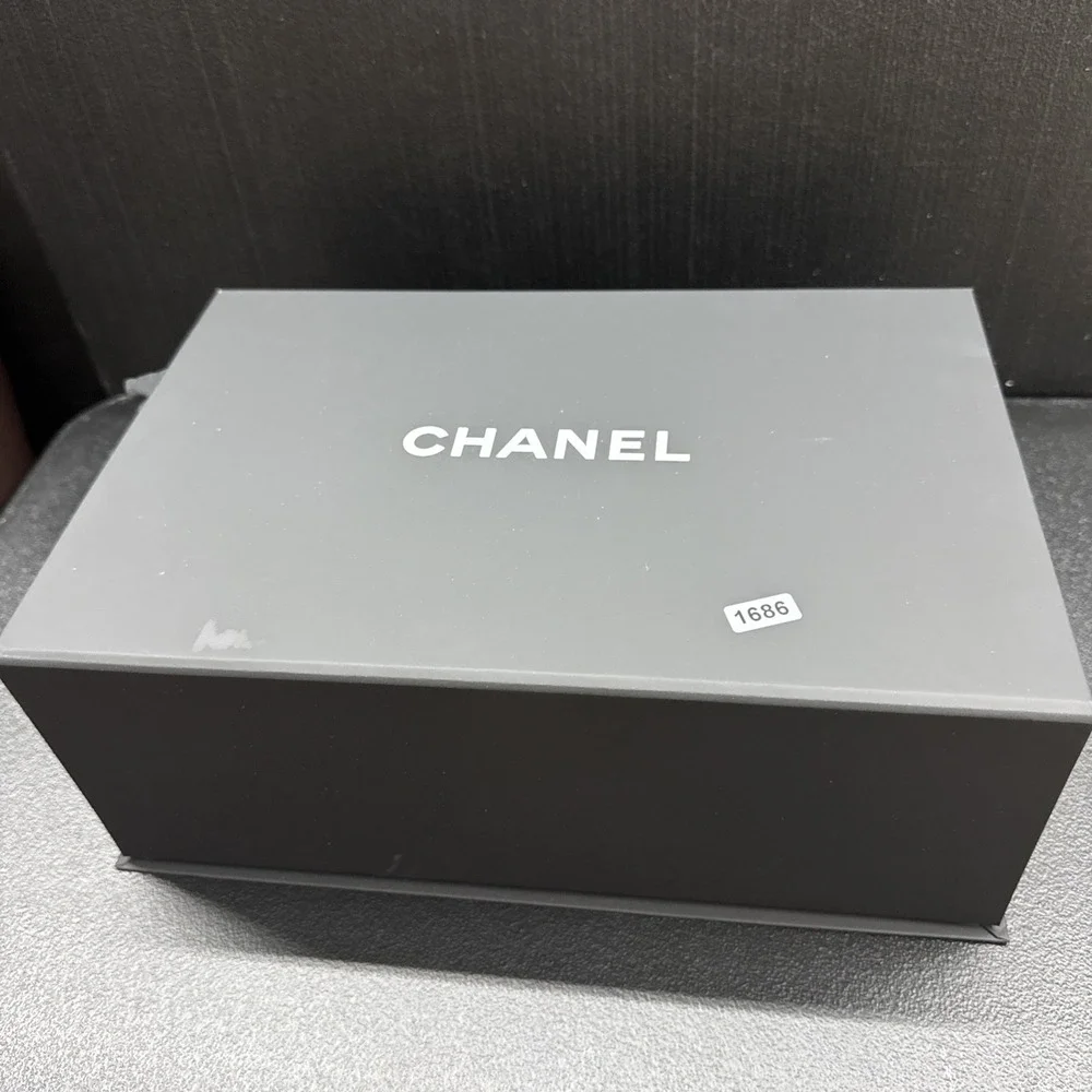 Chanel Magnetic Fold Empty Purse Storage Box Tissue 12X 8X 4.5 Small (1bag)1686